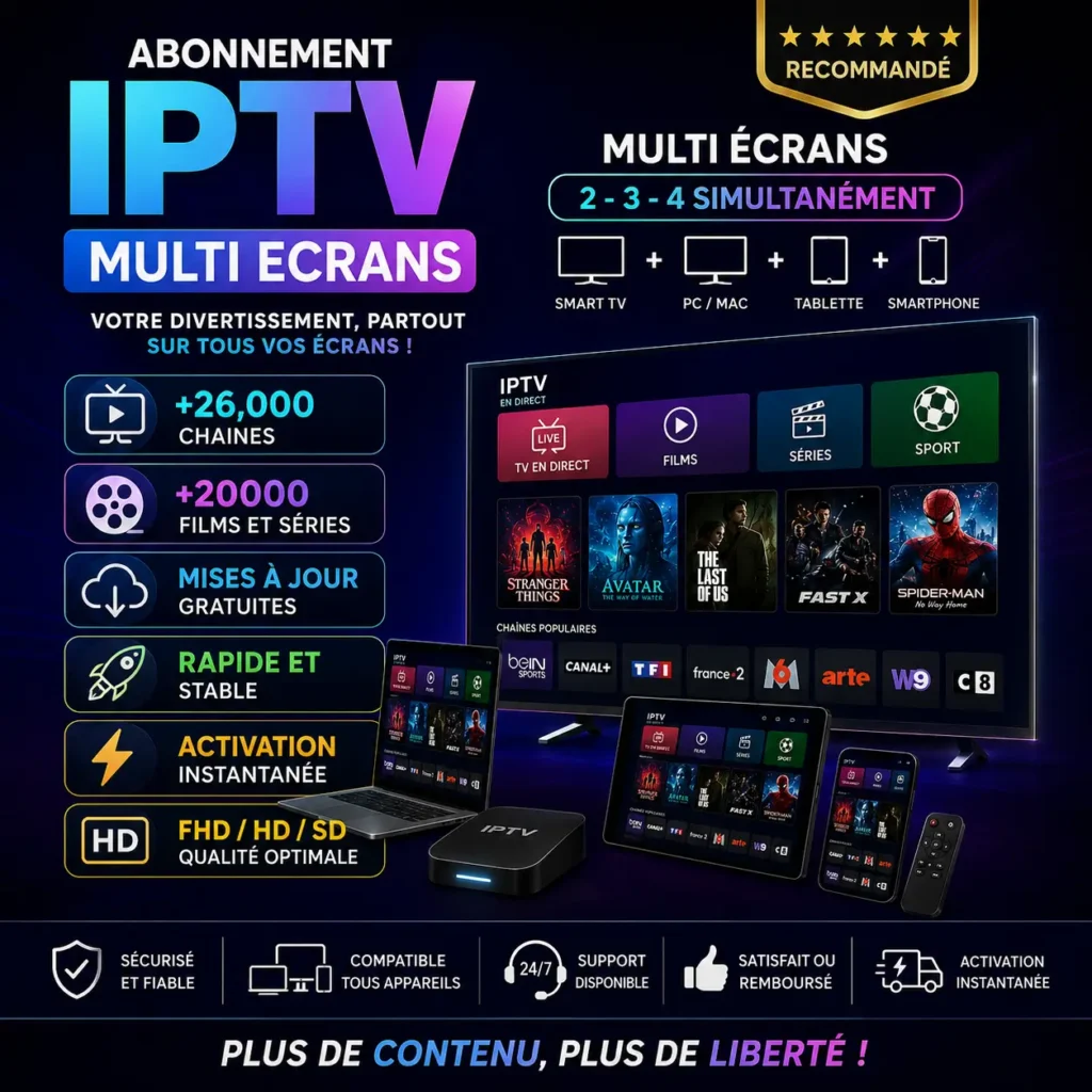  IPTV Multi ecran 